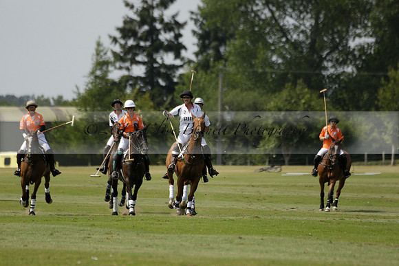 Cowdray Vikings v Enigma in a Bloom British Ladies Open Championship Polo match 2013.07.17