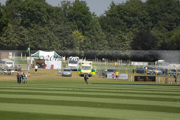 Zacara v Talandracas in a Veuve Clicquot Gold Cup Polo Match 2013.07.18