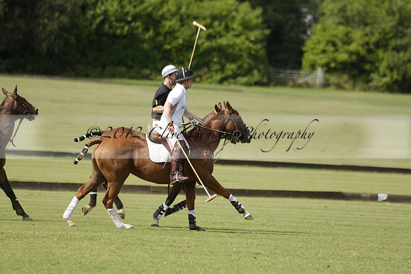 Deloitte v Knightsbridge in the -5 Goal Final at The Pro-Am City Polo Championships on Sunday 1 September 2013 at Ascot Park Polo Club. www.polopictures.co.uk