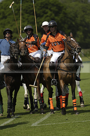 Four Quarters Orange v Montana in a Cicero Cup Polo match 2013.06.06