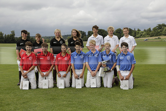 The Colts Cup presentation at Cowdray Park Polo Club on Lawns 2 on Thursday 15 August 2013 2013.08.15