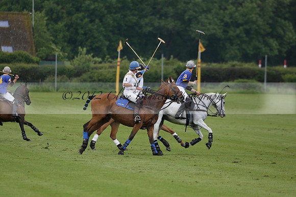 Burningfold v Combe Place in a June 4 Goal Cup polo match 2013.06.11