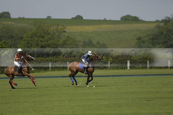 Four Quarters Orange v Montana in a Cicero Cup Polo match 2013.06.06