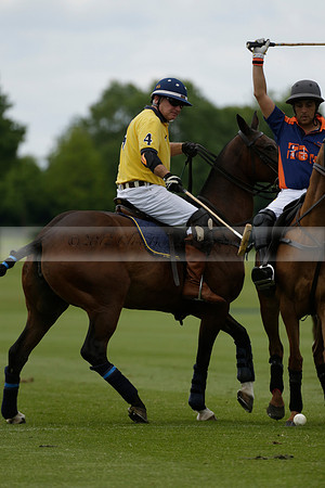 Las Estrellas v Four Quarters Blue in the final of the Jubilee Cup Polo match 2013.06.02