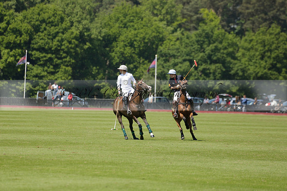 Black Bears v Salkeld in a Cartier Queens Cup polo match 2013.06.05