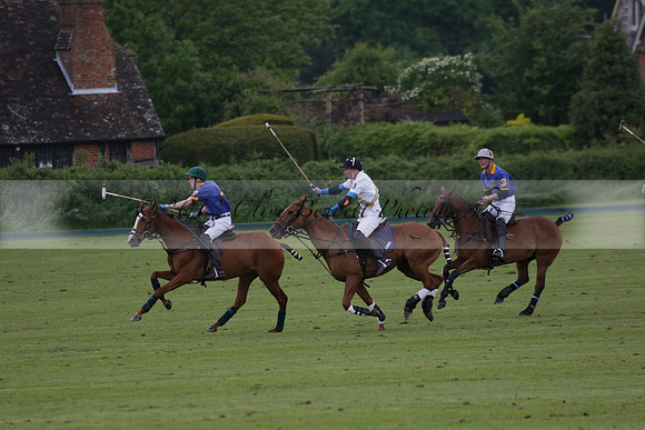 Burningfold v Combe Place in a June 4 Goal Cup polo match 2013.06.11