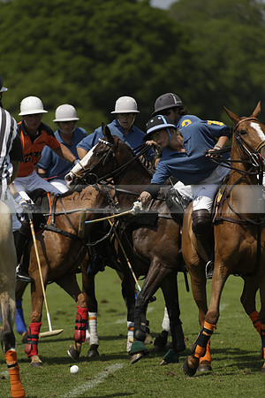 Four Quarters Orange v Montana in a Cicero Cup Polo match 2013.06.06