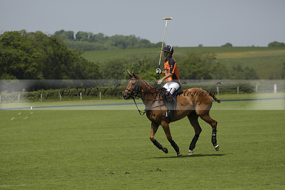 Four Quarters Orange v Montana in a Cicero Cup Polo match 2013.06.06