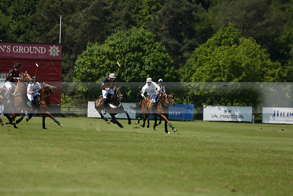 Black Bears v Salkeld in a Cartier Queens Cup polo match 2013.06.05