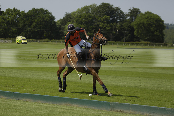 Four Quarters Orange v Montana in a Cicero Cup Polo match 2013.06.06