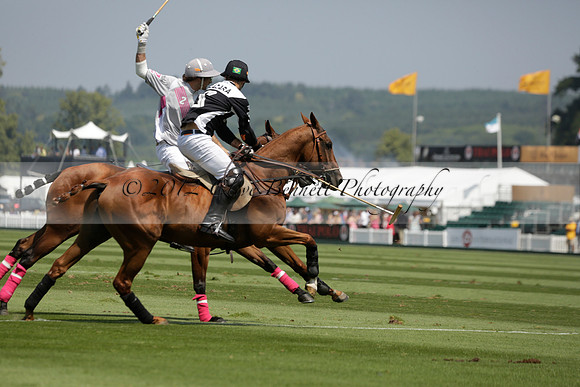 Zacara v Talandracas in a Veuve Clicquot Gold Cup Polo Match 2013.07.18