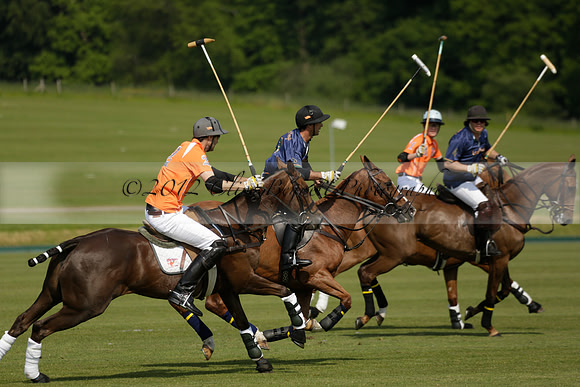 Lost Boys Cowdray Vikings in the Jaeger Le Coultre Duke of Sutherland Cup Subsidiary Final Polo match 2013.06.06