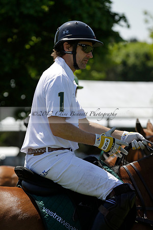 Black Bears v Salkeld in a Cartier Queens Cup polo match 2013.06.05