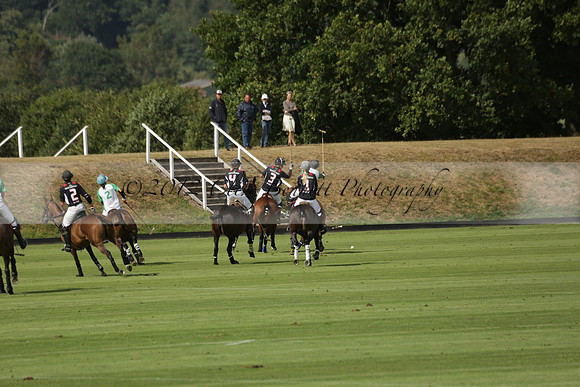 Jaeger Le Coultre (black)  v Wairakei Pastoral (white) in a Jaeger Le Coultre Holden White Cup polo match played on 29 July 2013 at Cowdray Park Polo Club on Brooksfieldwww.polopictures.co.uk