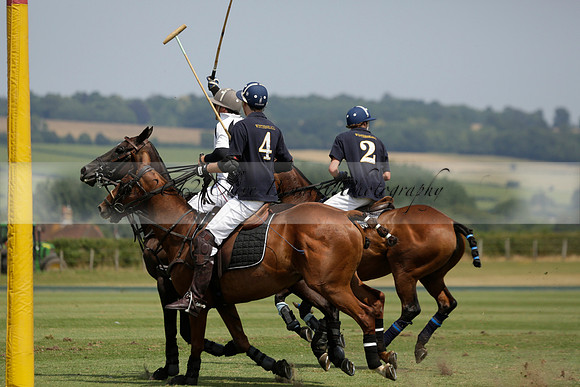 Silver Fox v Wintershall in a July 4 Goal Polo match 2013.07.17
