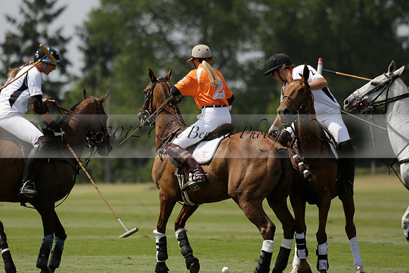 Cowdray Vikings v Enigma in a Bloom British Ladies Open Championship Polo match 2013.07.17