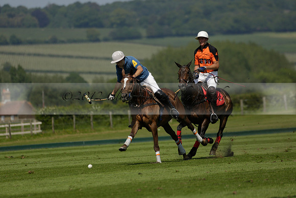 Four Quarters Orange v Montana in a Cicero Cup Polo match 2013.06.06