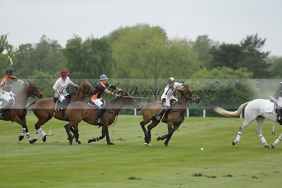 Poulton v Four Quarters Black in a Jaeger Le Coultre Dollar Cup Polo match 2013.05.22