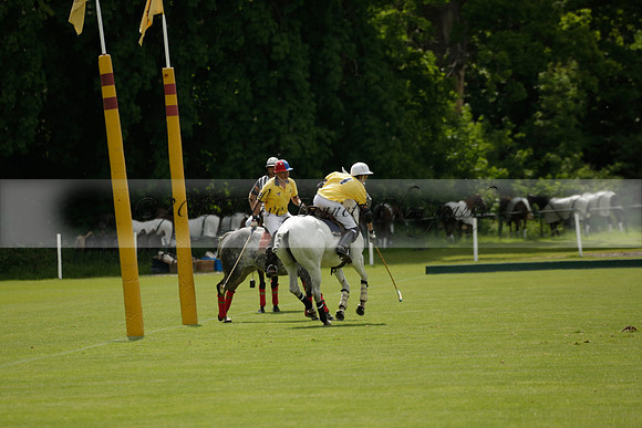Las Estrellas v Four Quarters Blue in the final of the Jubilee Cup Polo match 2013.06.02