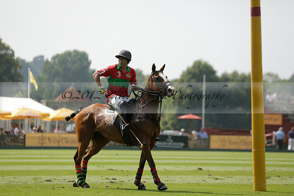 El Remanso v Sumaya in a Veuve Clicquot Gold Cup Polo Match 2013.07.13