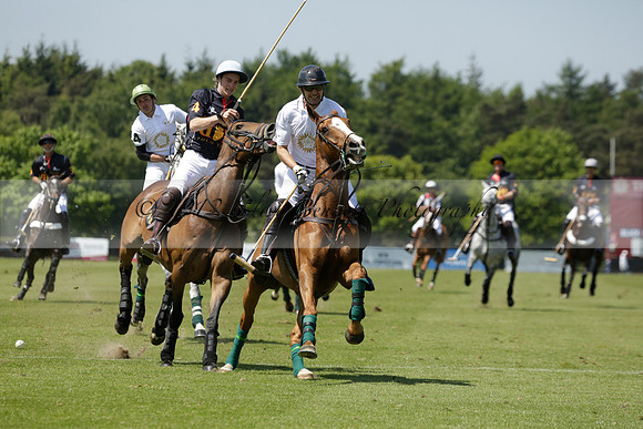 Black Bears v Salkeld in a Cartier Queens Cup polo match 2013.06.05