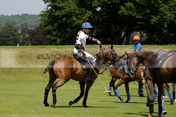 UAE Polo v El Remanso in a Veuve Clicquot Gold Cup Polo Match 2013.07.05