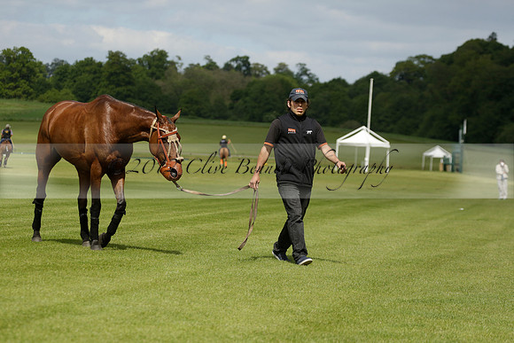 Las Estrellas v Four Quarters Blue in the final of the Jubilee Cup Polo match 2013.06.02