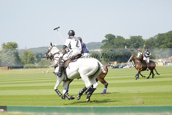 Zacara v Les Lions in a Veuve Clicquot Gold Cup Polo Match 2013.07.06