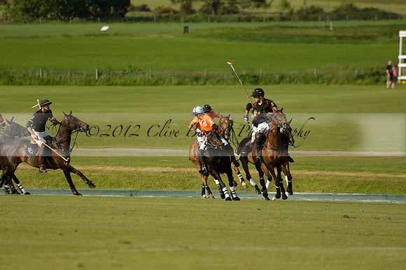 Shoreline v Cowdray Vikings in a Easebourne Cup Semi-final Polo match 2013.06.07