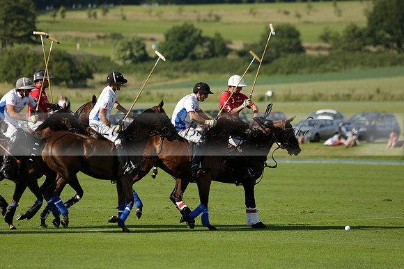 El Remanso v Emlor in a Veuve Clicquot Gold Cup Polo Match 2013.06.30