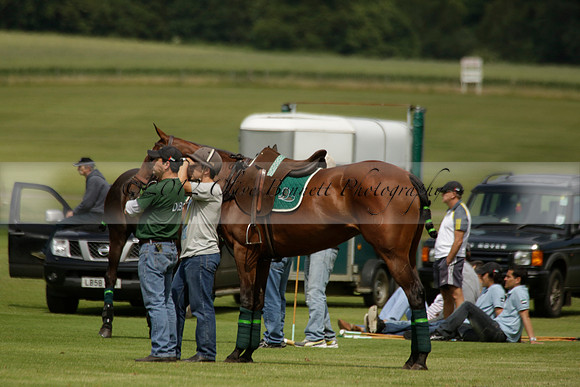 Dubai v La Bamba de Areco in a Veuve Clicquot Gold Cup Polo Match 2013.07.04