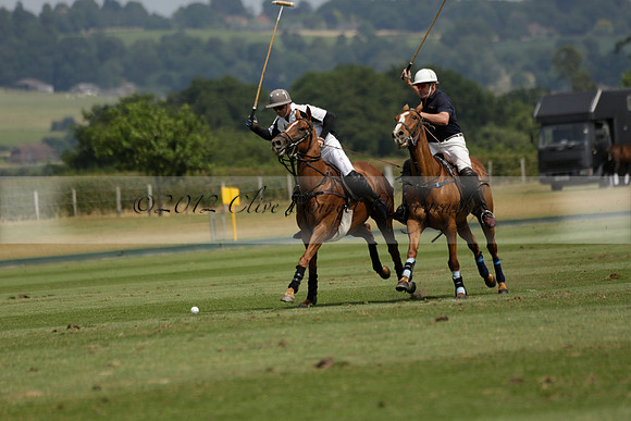 Silver Fox v Wintershall in a July 4 Goal Polo match 2013.07.17