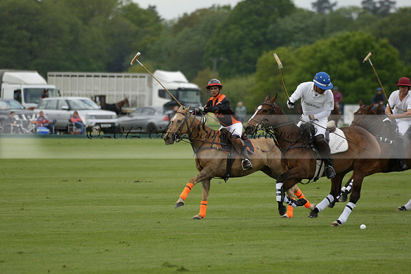 Poulton v Four Quarters Black in a Jaeger Le Coultre Dollar Cup Polo match 2013.05.22