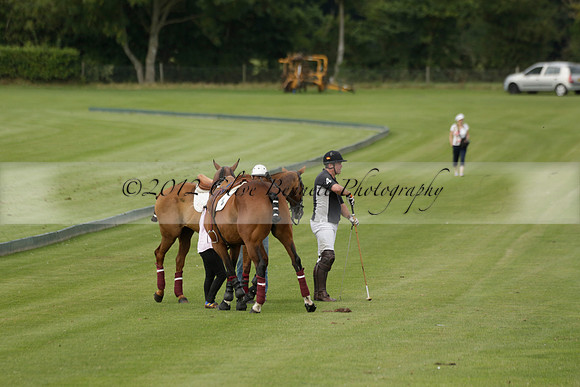 Beau Design v Boscom in an August Rother Cup 4 goal polo match at Cowdray Park Polo Club on Wednesday 07 August 2013