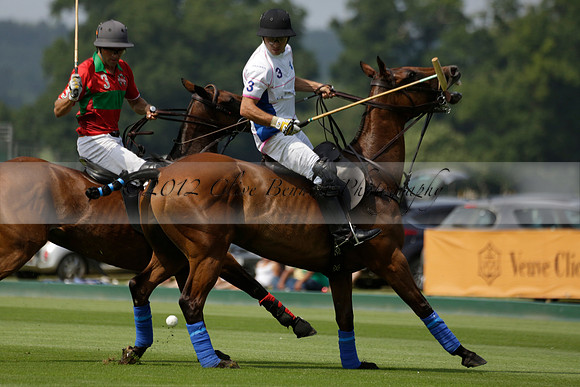 El Remanso v Sumaya in a Veuve Clicquot Gold Cup Polo Match 2013.07.13