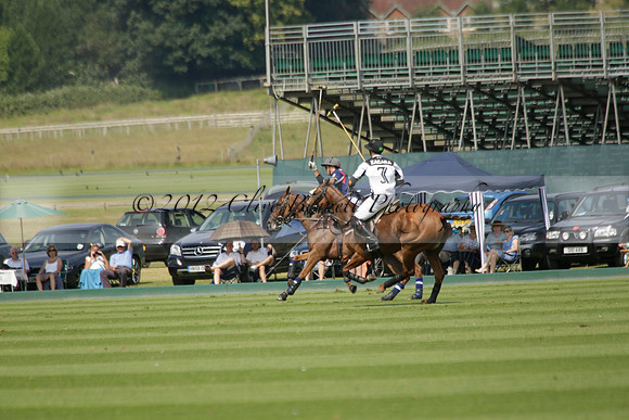 Zacara v Les Lions in a Veuve Clicquot Gold Cup Polo Match 2013.07.06