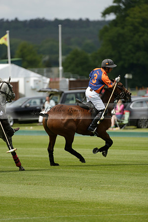 Las Estrellas v Four Quarters Blue in the final of the Jubilee Cup Polo match 2013.06.02