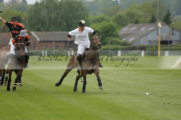 Poulton v Four Quarters Black in a Jaeger Le Coultre Dollar Cup Polo match 2013.05.22