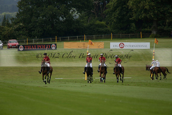 Dubai v La Bamba de Areco in a Veuve Clicquot Gold Cup Polo Match 2013.07.04