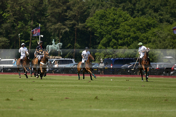 Black Bears v Salkeld in a Cartier Queens Cup polo match 2013.06.05