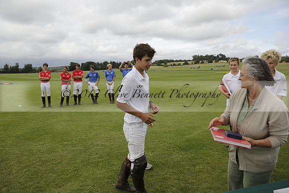 The Colts Cup presentation at Cowdray Park Polo Club on Lawns 2 on Thursday 15 August 2013 2013.08.15