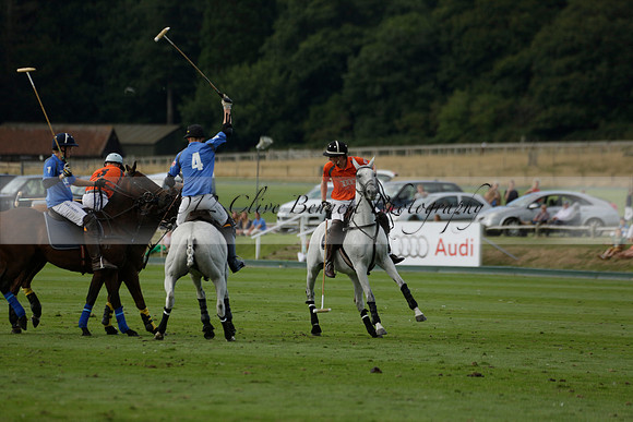 The Junior HPA / Polo Club Gannon 1  polo match and presentations at Cowdray Park Polo Club on Friday 09  August 2013