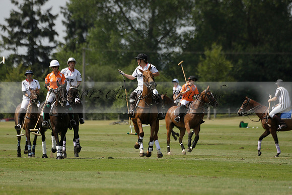 Cowdray Vikings v Enigma in a Bloom British Ladies Open Championship Polo match 2013.07.17