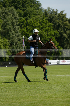 Black Bears v Salkeld in a Cartier Queens Cup polo match 2013.06.05