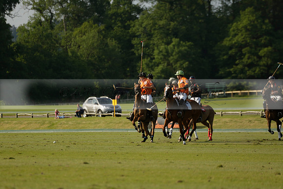 Shoreline v Cowdray Vikings in a Easebourne Cup Semi-final Polo match 2013.06.07