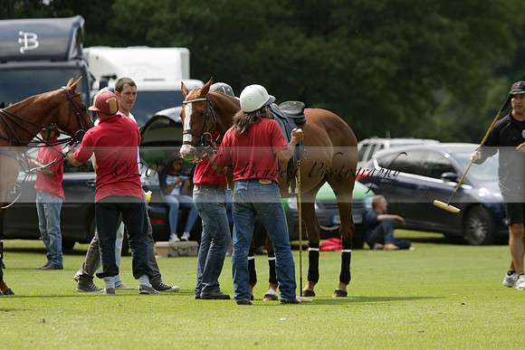 Dubai v La Bamba de Areco in a Veuve Clicquot Gold Cup Polo Match 2013.07.04