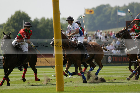 El Remanso v Sumaya in a Veuve Clicquot Gold Cup Polo Match 2013.07.13