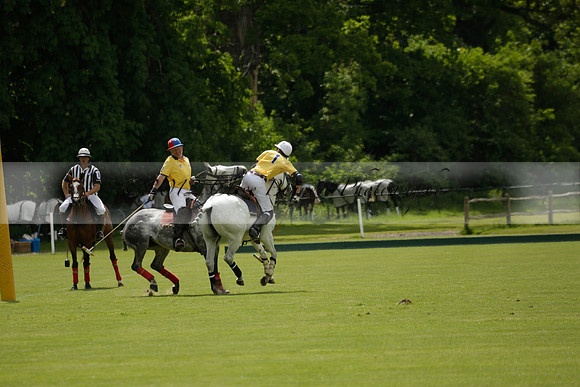 Las Estrellas v Four Quarters Blue in the final of the Jubilee Cup Polo match 2013.06.02