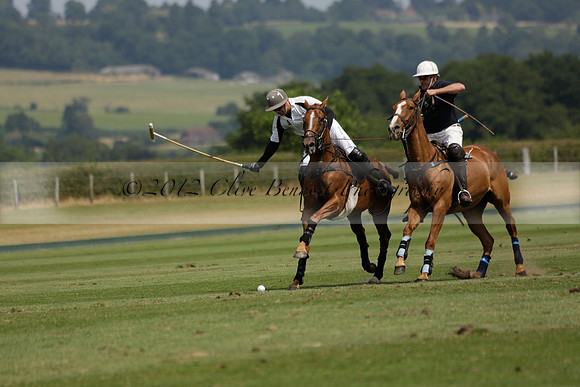 Silver Fox v Wintershall in a July 4 Goal Polo match 2013.07.17