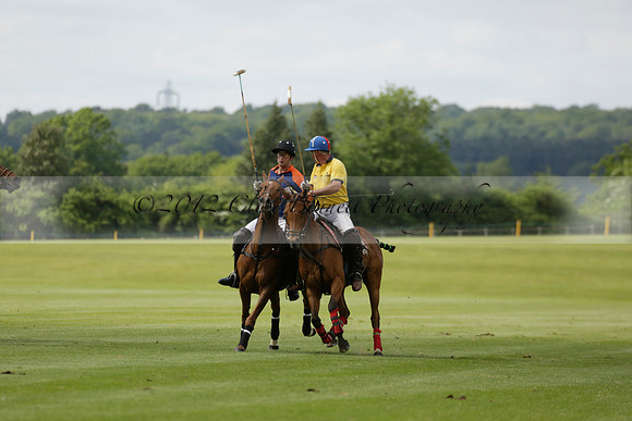 Las Estrellas v Four Quarters Blue in the final of the Jubilee Cup Polo match 2013.06.02